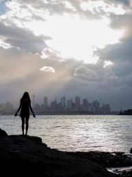 Girl at Watsons Bay, Francecso Camillo