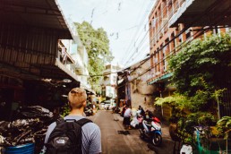 rent a motorbike, bangkok streets by Evan-Krause