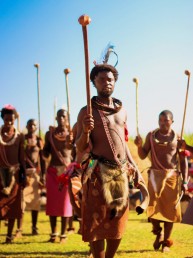 Tribe in Swaziland by Ashley Newell